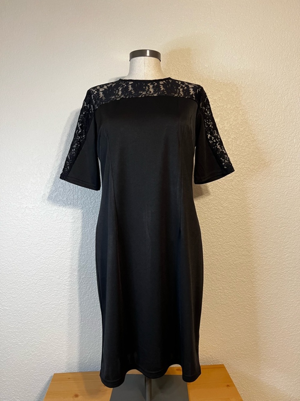 Classic Women's Black Shift Dress